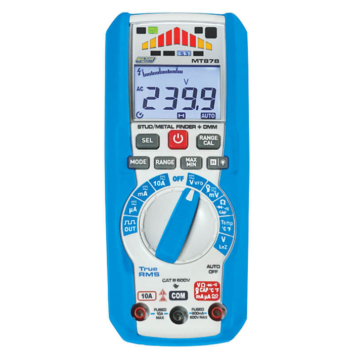 Major Tech Stud/Metal Finder with Multimeter | MT878 - image 1