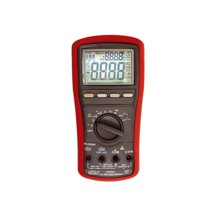 HellermannTyton : Multimeter Digital 1000V AC/DC 10000 Count Dual Display TRMS - (TBM812)