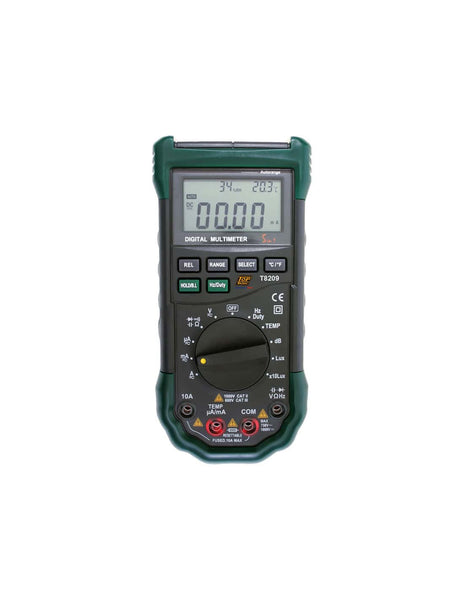 HellermannTyton : Multimeter Digital 5-in-1 HZ / Temp / RH / DB / Lux - (T8209)