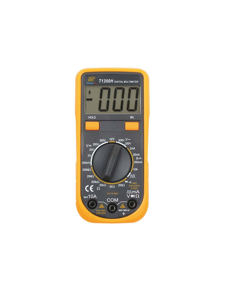 HellermannTyton : Multimeter Digital 500V Low Cost Transistor - (T1300H)
