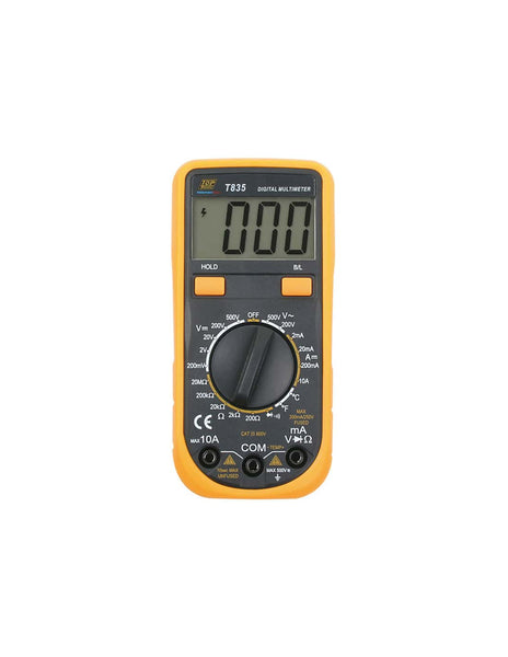 HellermannTyton : Multimeter Digital 600V AC/DC Temperature DIY - (T835)