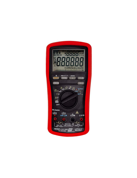 HellermannTyton : Multimeter Dual Display Temp 500K Count 100khz TRMS - (TBM869)