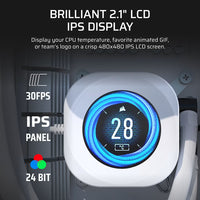 NAUTILUS 240 RS LCD Liquid CPU Cooler – 2.1'''' IPS LCD Screen – RS120 Fans – 240 mm Radiator – LGA 1851/1700;
AMD® AM5/AM4 --CW-9061032-WW