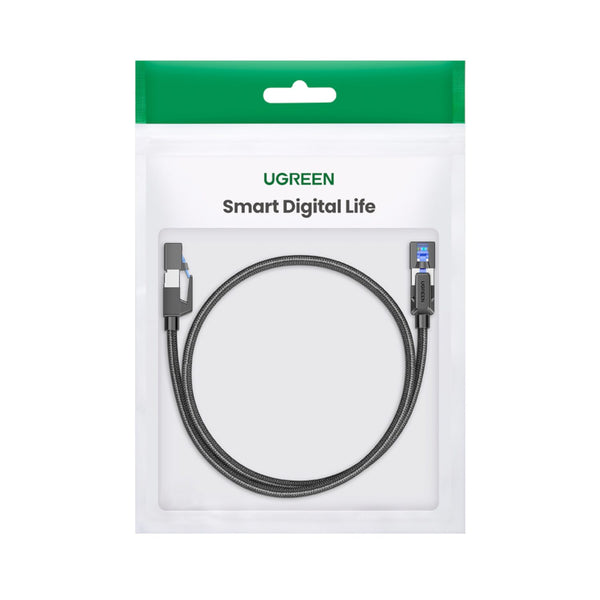 UGREEN Cat8 Nylon Braided Ethernet Cable - 40Gbps with Modular Plugs - 5m