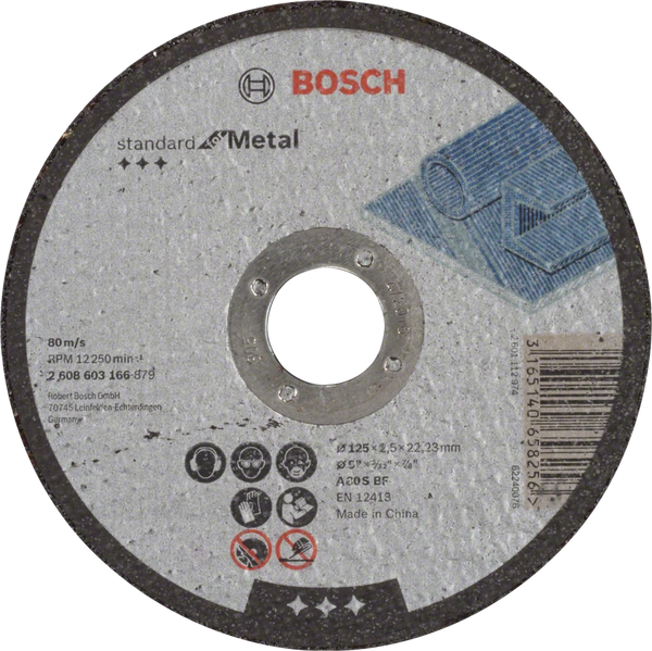 Bosch Standard for metal cutting disc - 115mm 2608619383