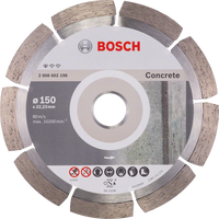 Bosch 150mm Diamond Blade for Concrete - Concrete Cutting Saw Blade Segmented