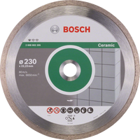 Bosch: Diamond discs  - Standard for Ceramic 230 x 22,23 x 1,6 x 7 continuous rim -  SKU: 2608602205 Out Of Stock with supplier