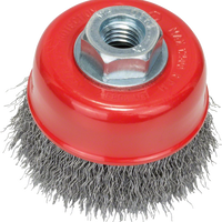 Bosch Brush - Wire cup brush 70 mm, 0,3 mm, M14 angle grinder, crimped wire -  2608622098