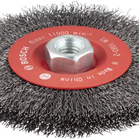 Bosch Brush - Wire wheel 115 mm, 0,3 mm, M14 angle grinder -  2608622100