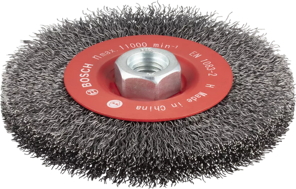Bosch Brush - Wire wheel 115 mm, 0,3 mm, M14 angle grinder -  2608622100