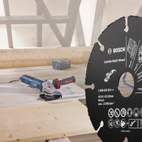 Bosch Carbide Multi Wheel Cutting Disc - 76mm Wood, Plastic, Nails, Plaster