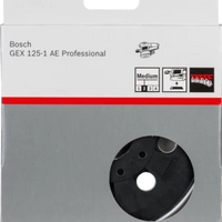 Bosch Sanding pads - Sanding pad medium-hard random orbital sanders, 125 mm - SKU: 2608000349
