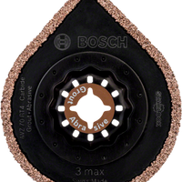 Bosch Starlock AVZ 70 RT4 Carbide Grout Removal Blade | Oscillating Multi-Tool Tile Grout Remover
