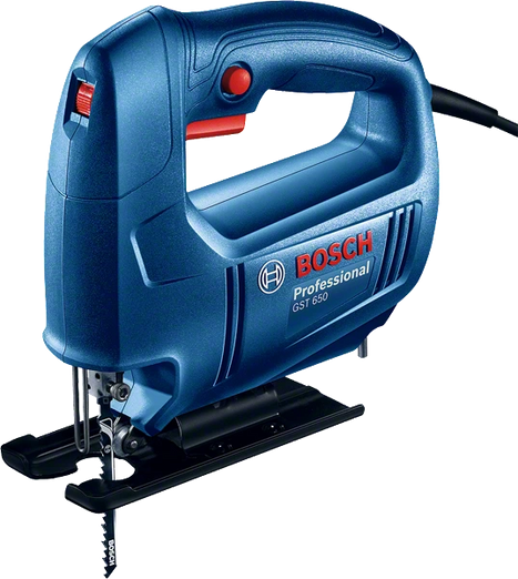 Bosch GST 650 Professional Jigsaw: Corded Power Tool for Wood & Metal Cutting