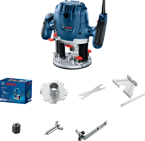 Bosch | GOF 130 DIY Professional Router Kit 1300W - 06016B70K3- Last few left! (Damaged Box)
