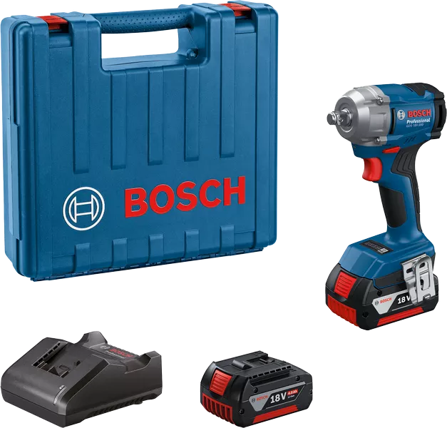 Bosch Impact wrench Bosch GDS 18V-350 Professional 18 V 2x4Ah Batt