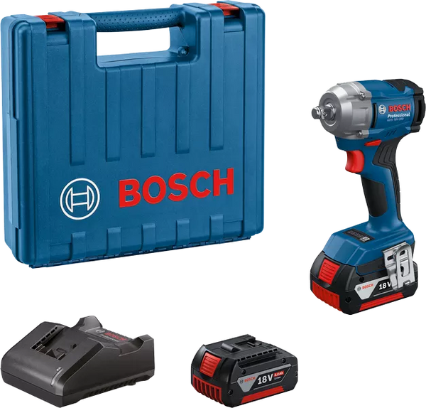 Bosch Impact wrench Bosch GDS 18V-350 Professional 18 V 2x4Ah Batt