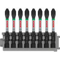Bosch - Impact Power Bit Insert Pack PH2 (8pcs) - 2608522330