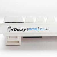 Ducky Keyboard One 2 Pro 60% Mechanical Keyboard; RGB; PBT Double Shot Keycaps - White- Cherry Silver. Aerocool