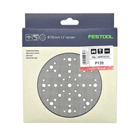 Festool Systainer SYS-STF-D150 & Granat Sanding Discs: P80, P120, P180, P320 Abrasives.