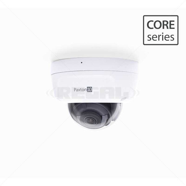 Paxton10 Core Mini Dome Security Camera: 4MP, 2.8mm Lens, 64GB SD Card - Surveillance for Business and Home