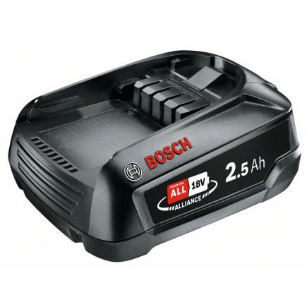 Bosch Battery Pack PBA 18V 2.5Ah W-B (Model: 18V) - 1600A005B0