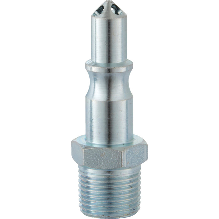 CROMWELL ACA2661 R3/8 Male Adaptor: Air compressor fitting, metal, 60 series.