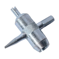 CROMWELL 4-in-1 Tire Valve Tool - Versatile Automotive Repair Tool for Tire Valve Cores, Installation and Removal