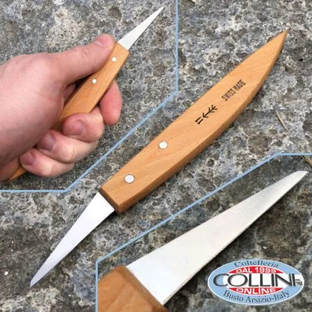 KERB 11 Detail Carving Knife - Swiss Made Wood Carving Tool