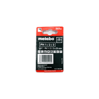 Metabo : 3 Phillips Bits Ph 1/ 2 / 3 Torsion - 628537000