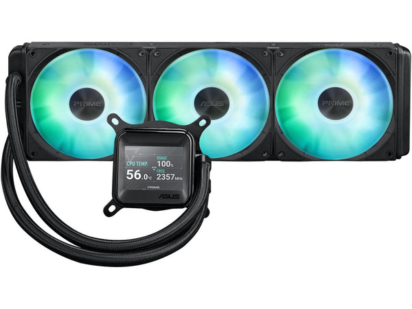 ASUS PRIME LC 360 ARGB LCD ALL-IN-ONE CPU COOLER,PRIME-LC-360-ARGB-LCD