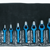 Gedore Set of arc punches, 10 pieces, 3-25 mm- 1549502