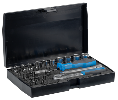 Socket wrench set 1/4" 37 pieces UD-IN-IS-PH-PZ-TX D 20 KMU-20 / 1822373