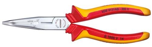 Gedore VDE Multiple pliers 200 mm angled pattern- 2910845