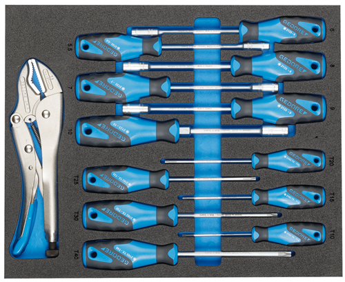 Gedore Tool set in 2/4 CT tool module- 2957469