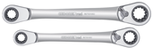 Gedore Dbl.ring ratchet span.set 63sizes 2pcs - 3300900