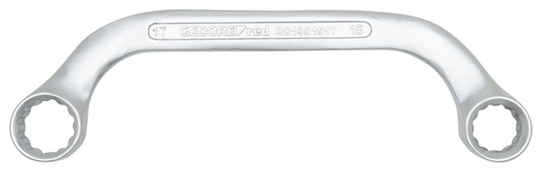 Gedore R01351517 Starter Block Ring Spanner 15x17mm