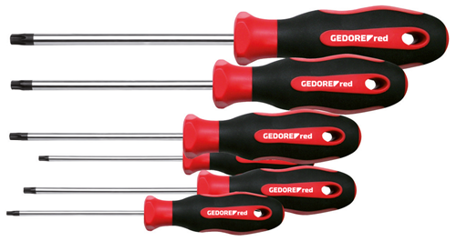 Gedore 2C-handle-screwdriver set T10-40 6pcs - 3301272