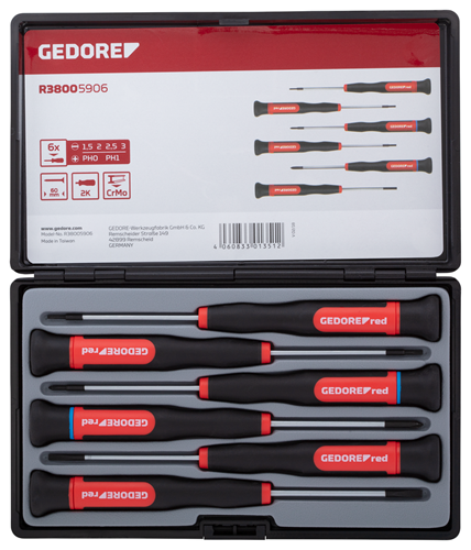 Gedore 2C Electronic screwdriver set - 3301351