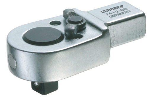 Gedore 7412-00 Ratchet Head 1/4" = 7672710