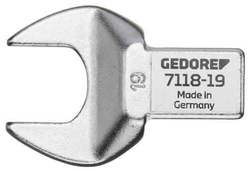 Gedore 7118-27 Open End Fitting = 7690960