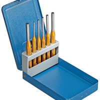 Gedore Pin punch set 6 pcs in metal case = 8758050