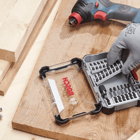 Bosch Impact Driver Bits PZ2 - 8-Piece Set. Durable Screwdriver Bits for High Impact Use