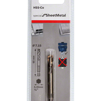 Bosch: pilot drills  - Pilot drill Plus HSS-Co 7,15 x 65 mm -  SKU: 2608594257