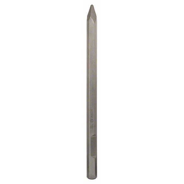 Bosch Pointed Chisel Hex Shank 520mm - Concrete Demolition Tool - 1618600019