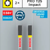 Bosch - Screwdriver bit PRO T25 Impact - 2608522534