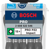 Bosch - Screwdriver bit PRO PZ2 Impact - 2608522546