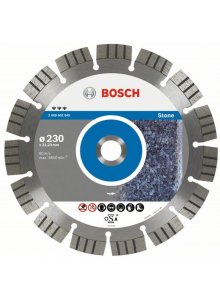 Bosch: Diamond discs  - Best for Stone 115 x 22,23 x 2,2 x 12  segmented -  SKU: 2608602641
