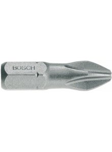 Bosch: Screw driver bits  - Screwdriver bit Extra Hard PH 3, 25 mm, 25 pc, plastic bag -  SKU: 2607001516