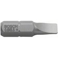 Bosch Slotted Screwdriver Bit 0.8x5.5mm Extra Hard Flathead | Power Tool Accessory